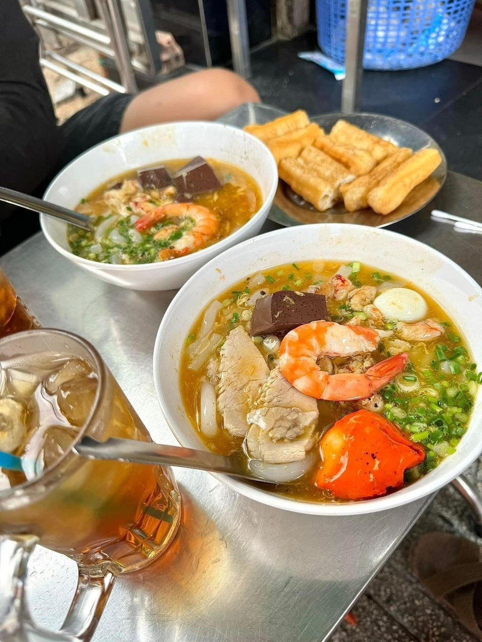 Locals recommend banh canh cua for the best dinner in Saigon